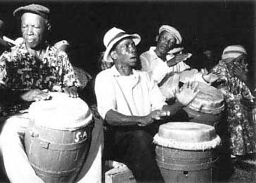 Sugar Adams, centre.