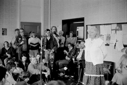 Lizzie at The National, 1978