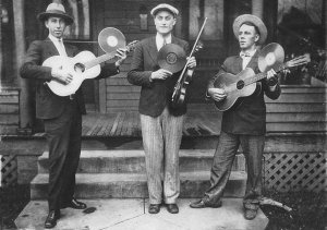 Byrd Moore's Hotshots.  A dapper looking Clarence Ashley on the right.