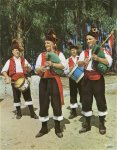 Galician bagpipe and drum group
