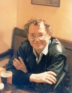 Keith in a Suffolk pub, early 1980s. Photo courtesy Peta Webb